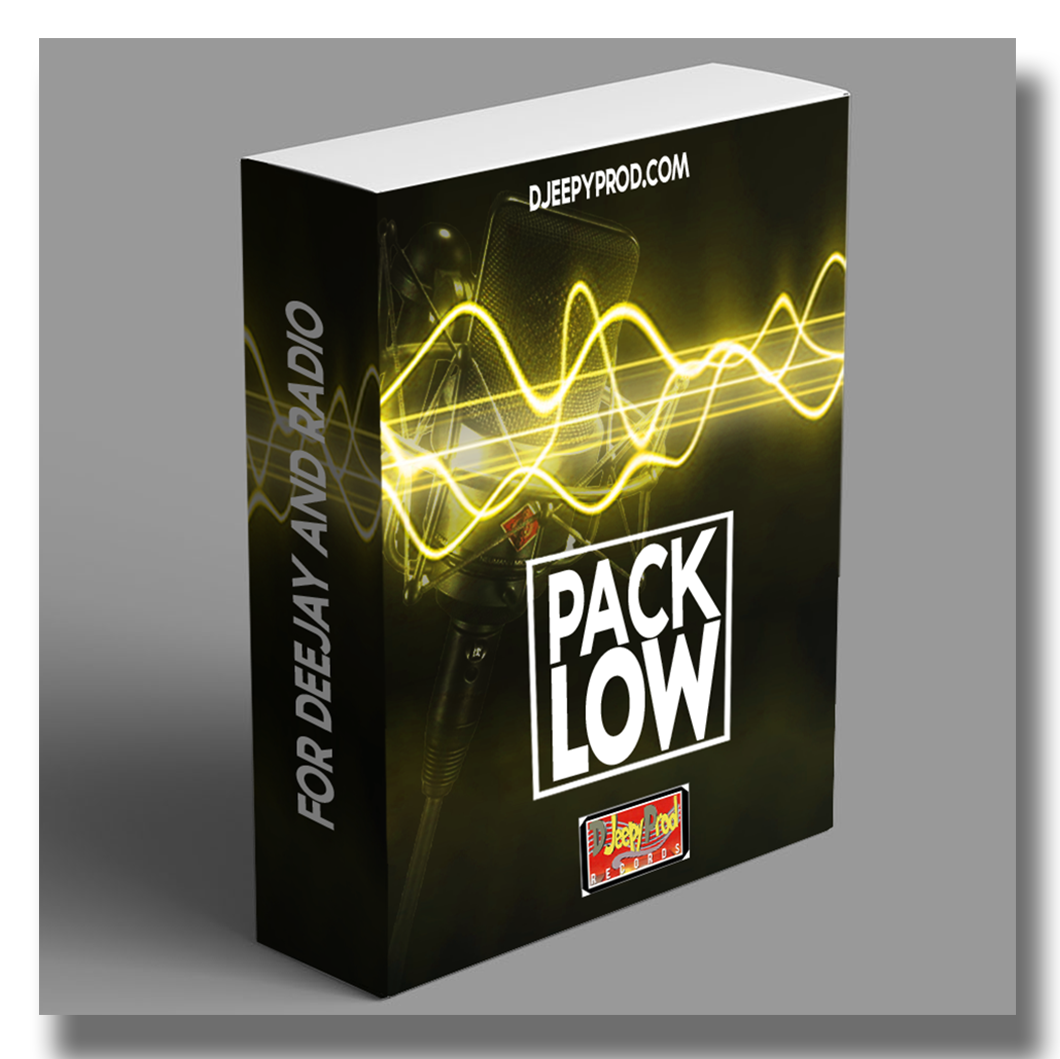 Pack Jingle webradio  et Dj personnalisé Pack Low par Djeepyprod